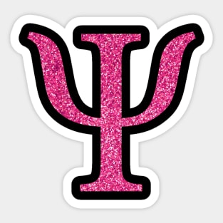 Pink Psi Sticker